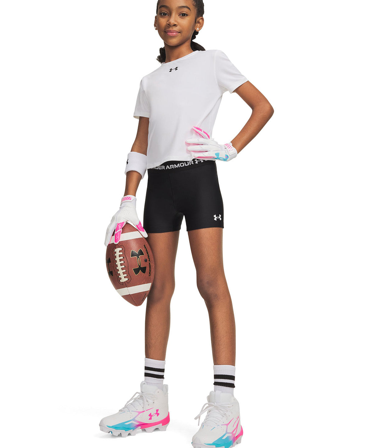 Calza Niña HEATGEAR SHORTY Negro