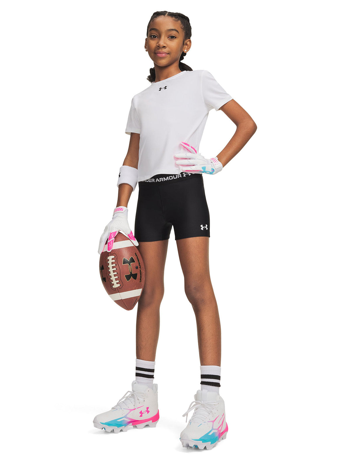 Calza Niña HEATGEAR SHORTY Negro