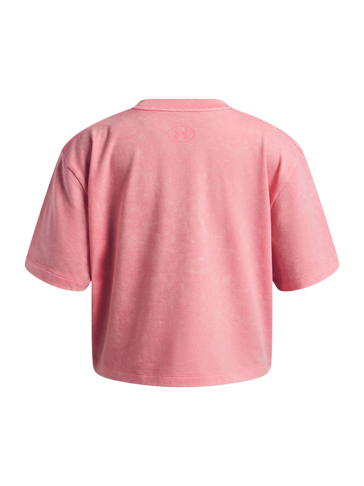 Polera Niña UA RIVAL WASH SS Rosado