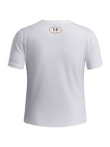 Polera Niña G HEATGEAR SS Blanco