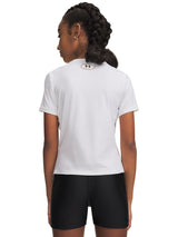 Polera Niña G HEATGEAR SS Blanco