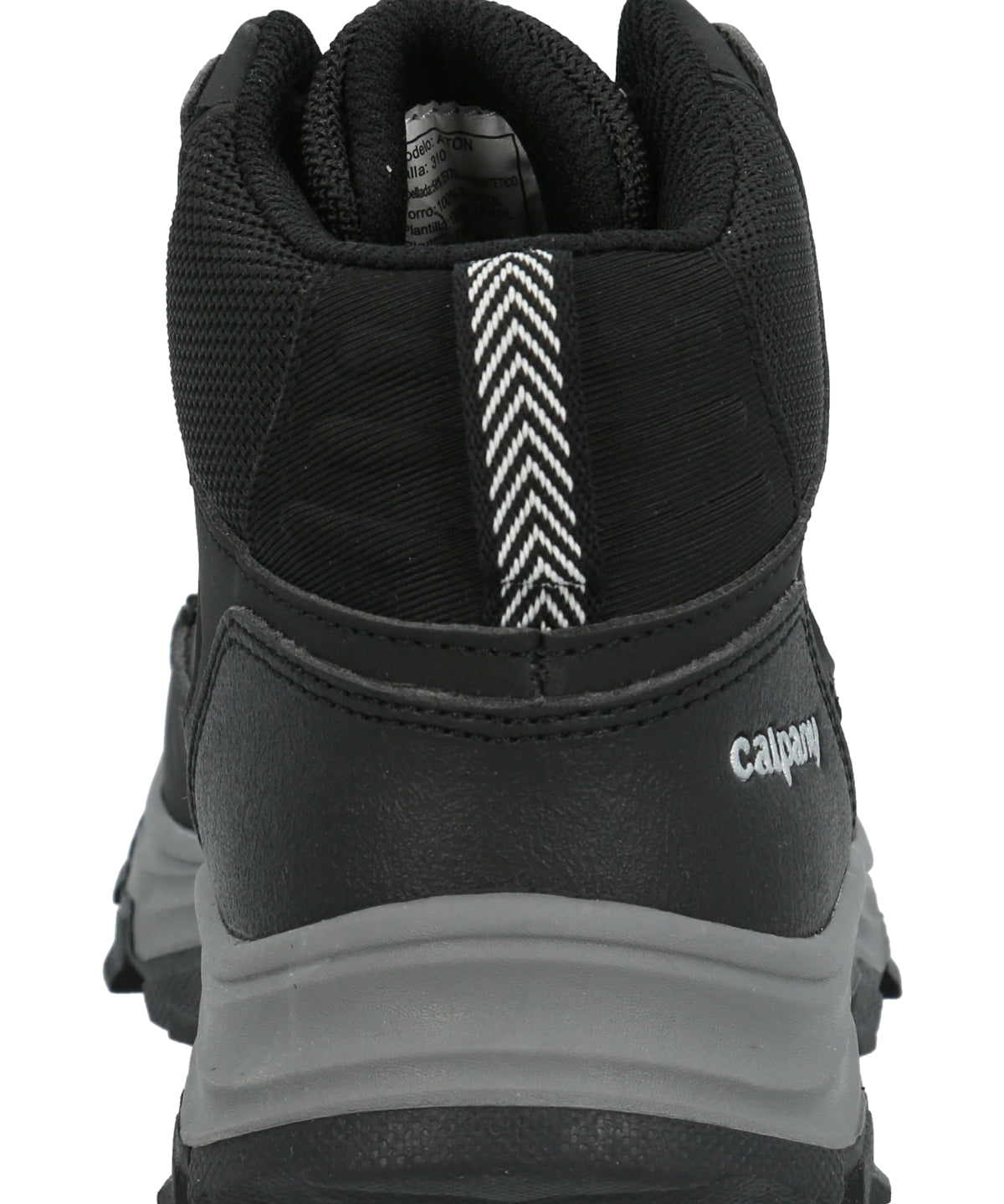 Zapatilla Niño Aton Negro Calpany