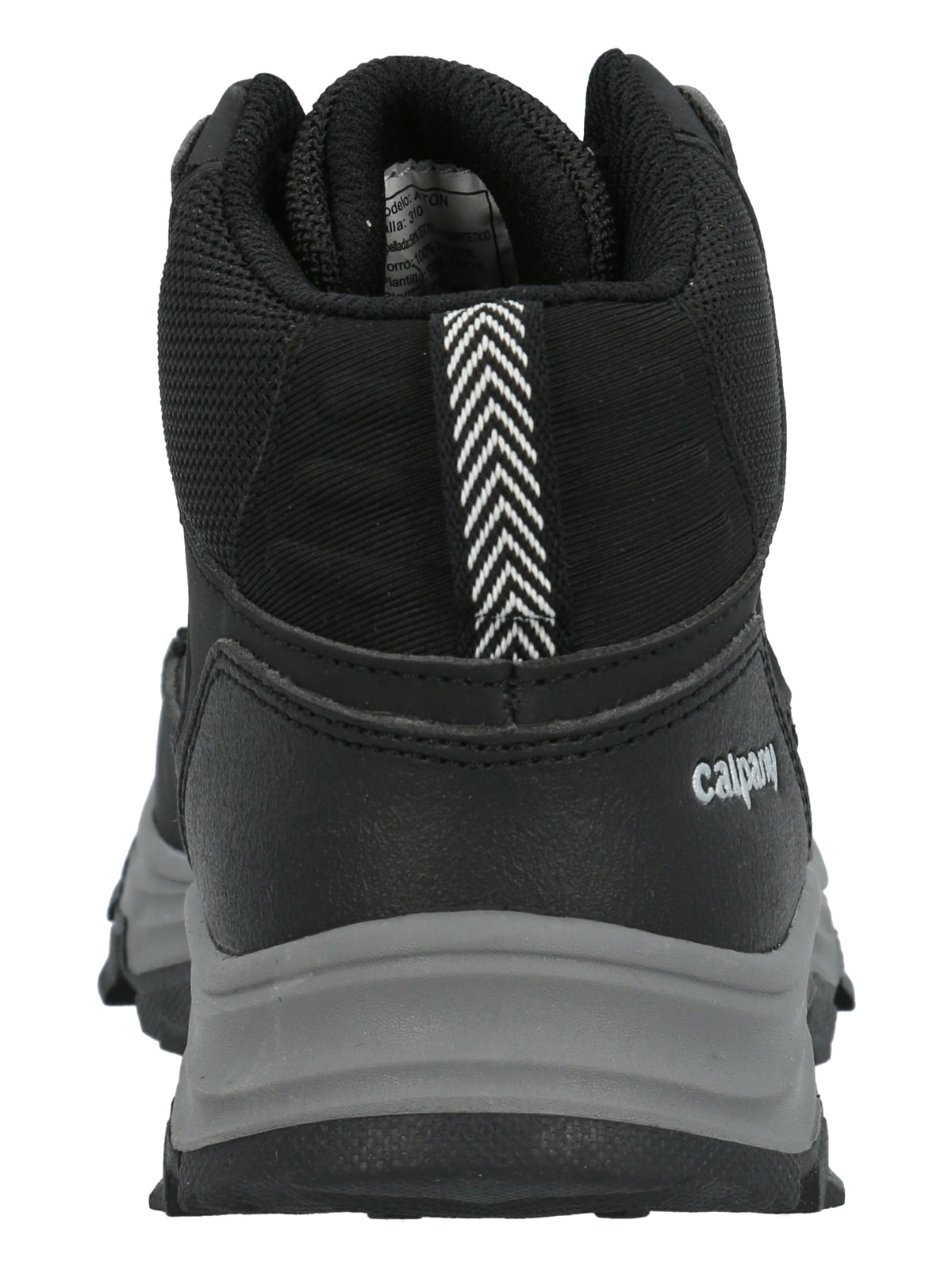 Zapatilla Niño Aton Negro Calpany