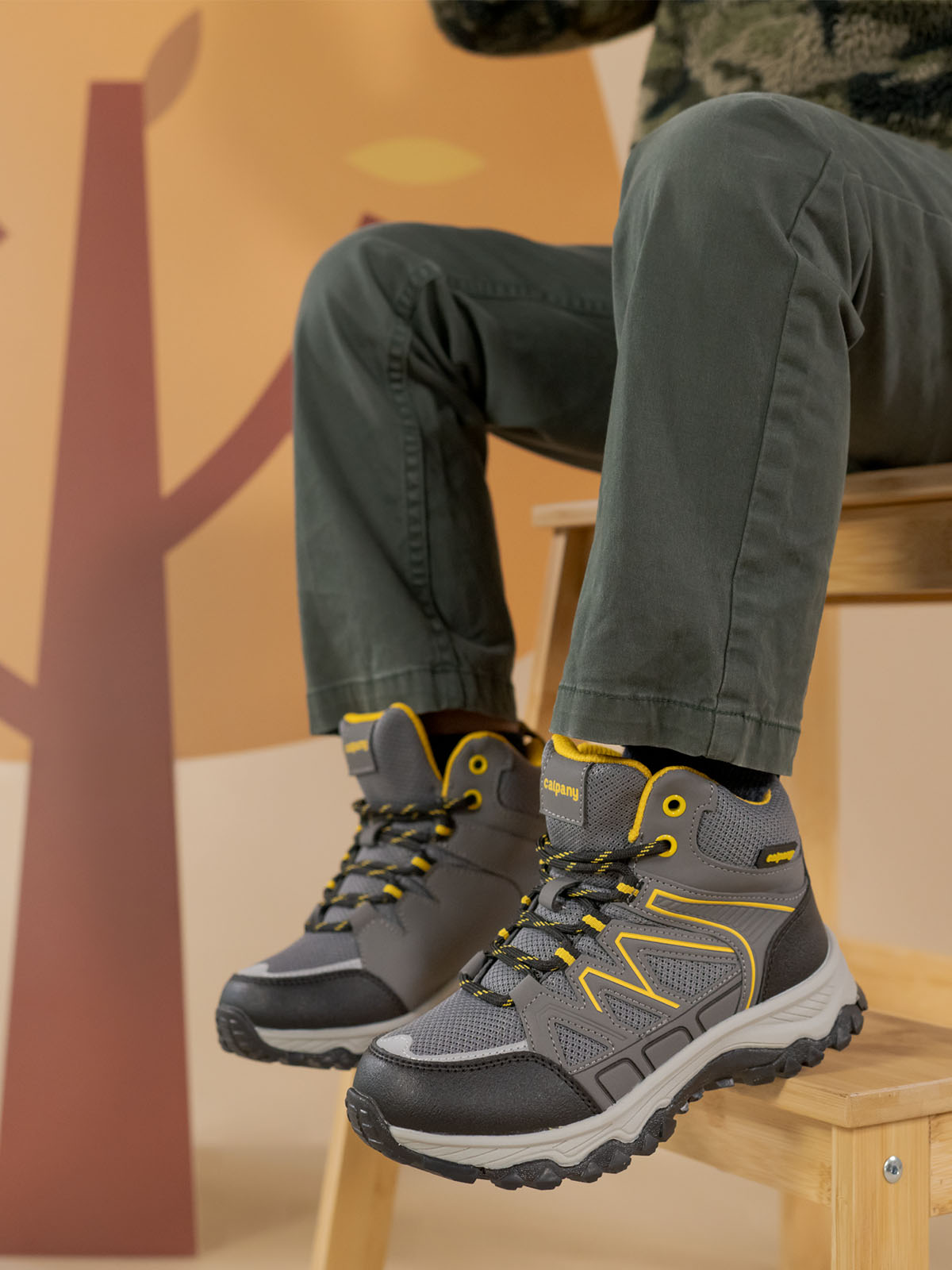 Zapatilla Niño Blest Gris Calpany