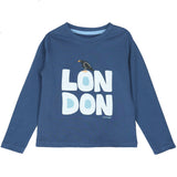 Polera Niño LONDON Azul