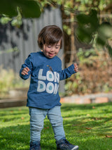 Polera Niño LONDON Azul