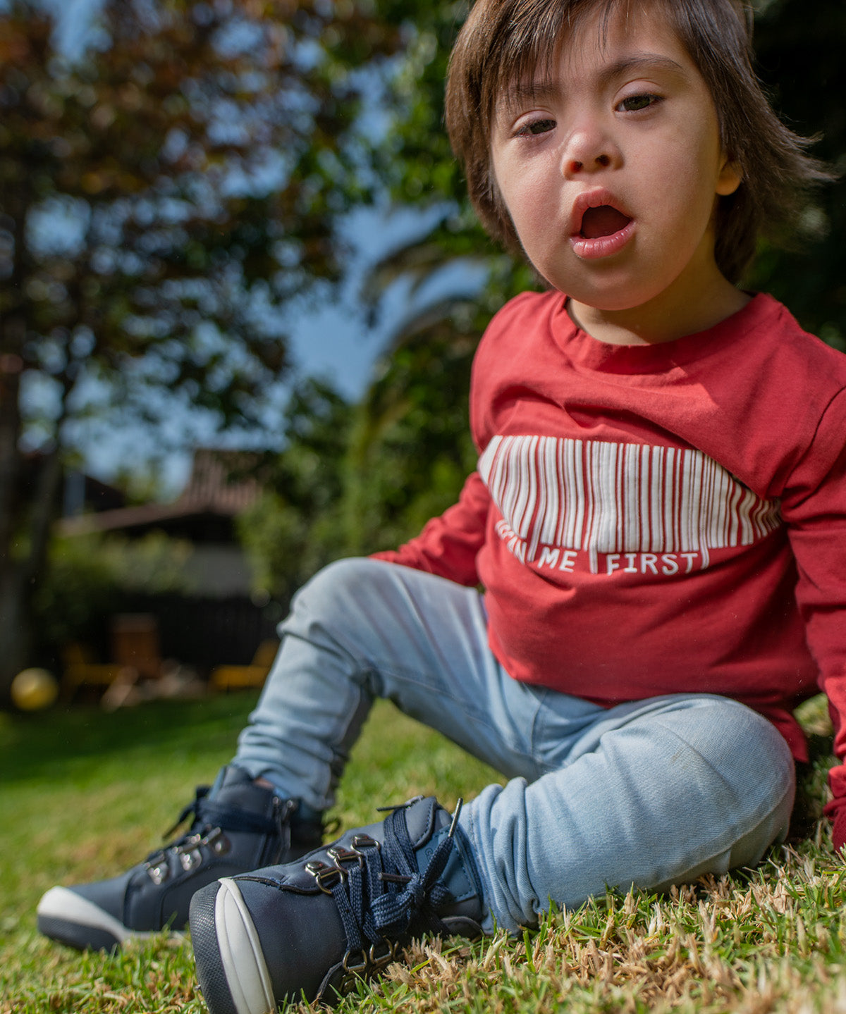 Polera Niño SCAN Rojo