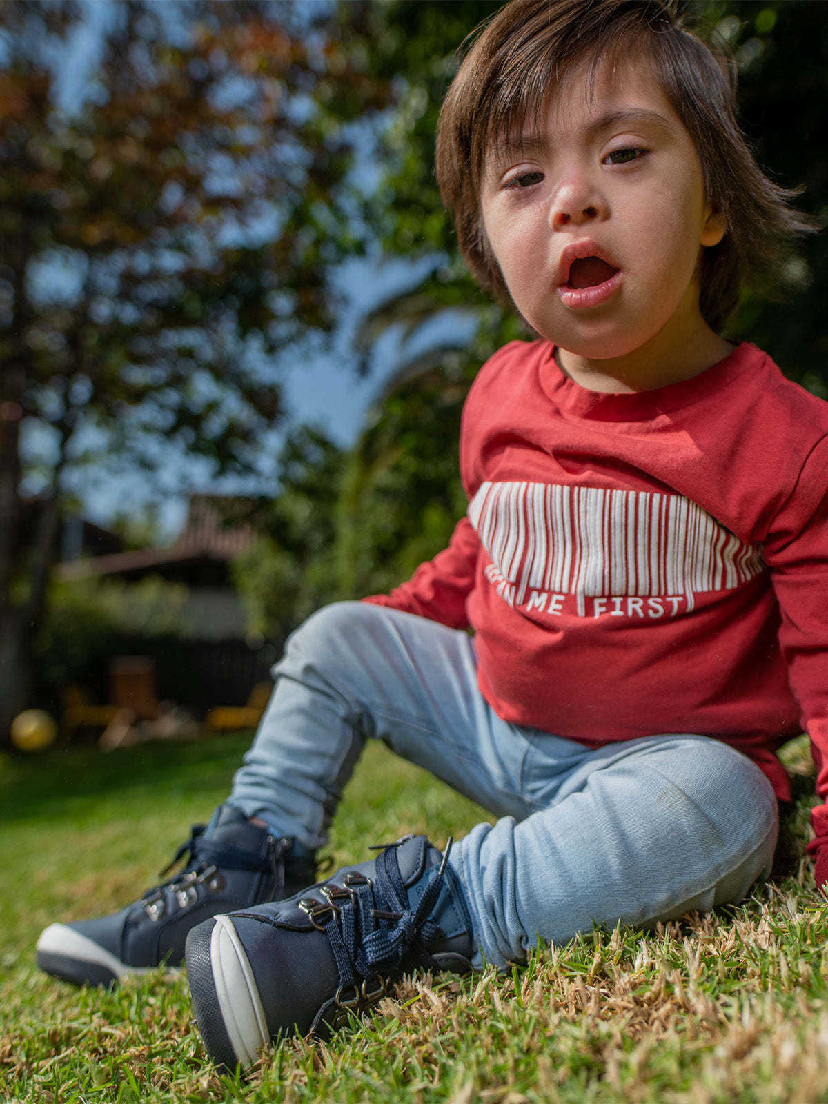 Polera Niño SCAN Rojo