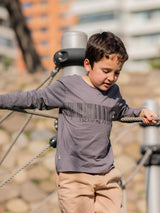 Polera Niño SCAN Gris