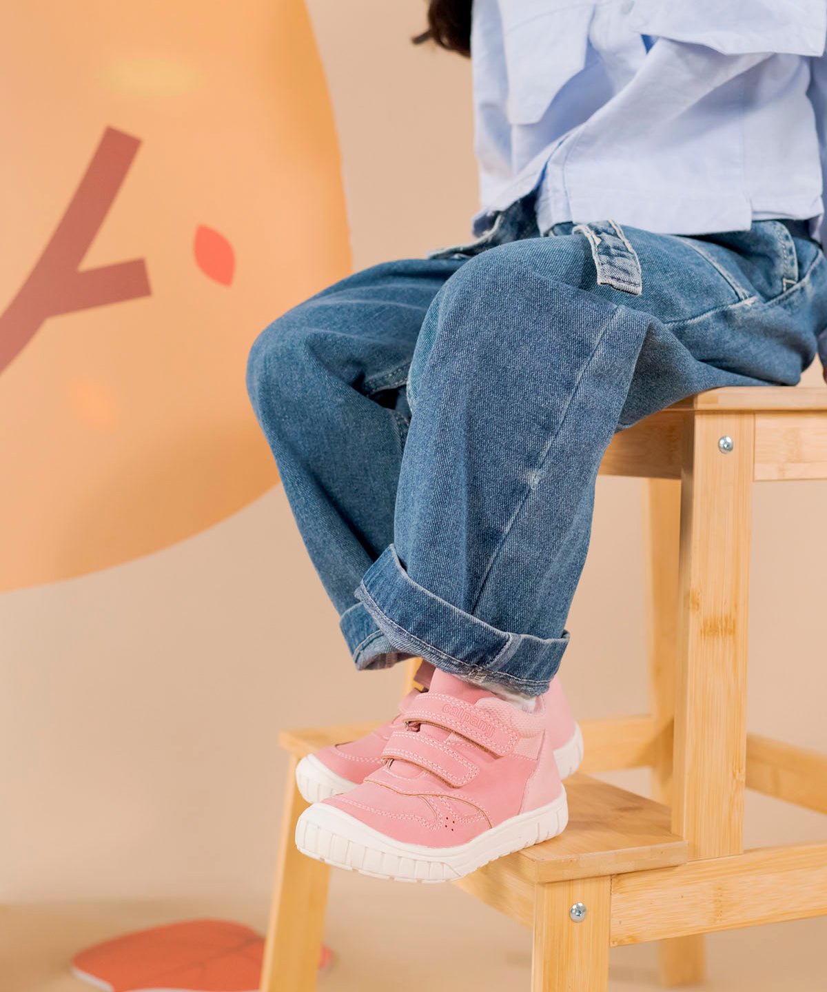 Zapatilla Niña Trolley Fuscia Calpany