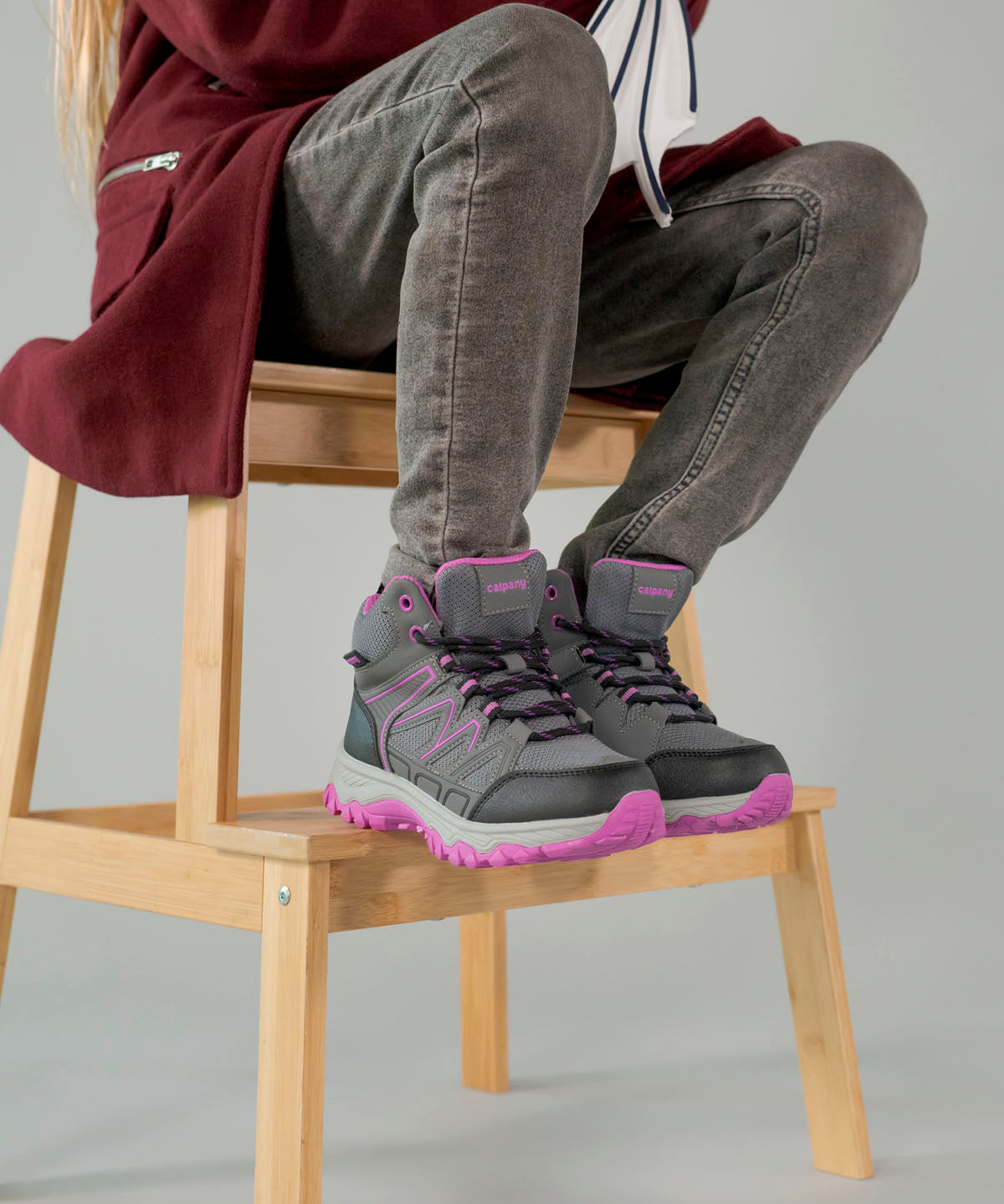 Zapatilla Niña Blest Gris Calpany