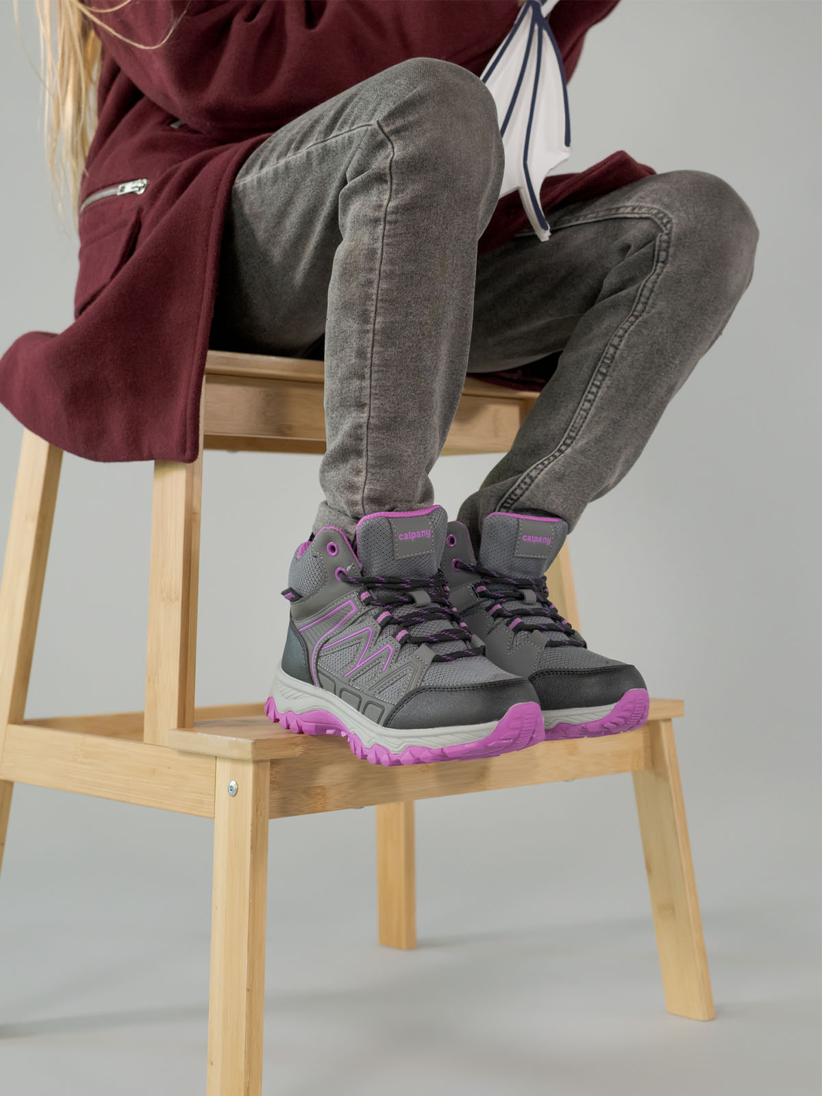 Zapatilla Niña Blest Gris Calpany