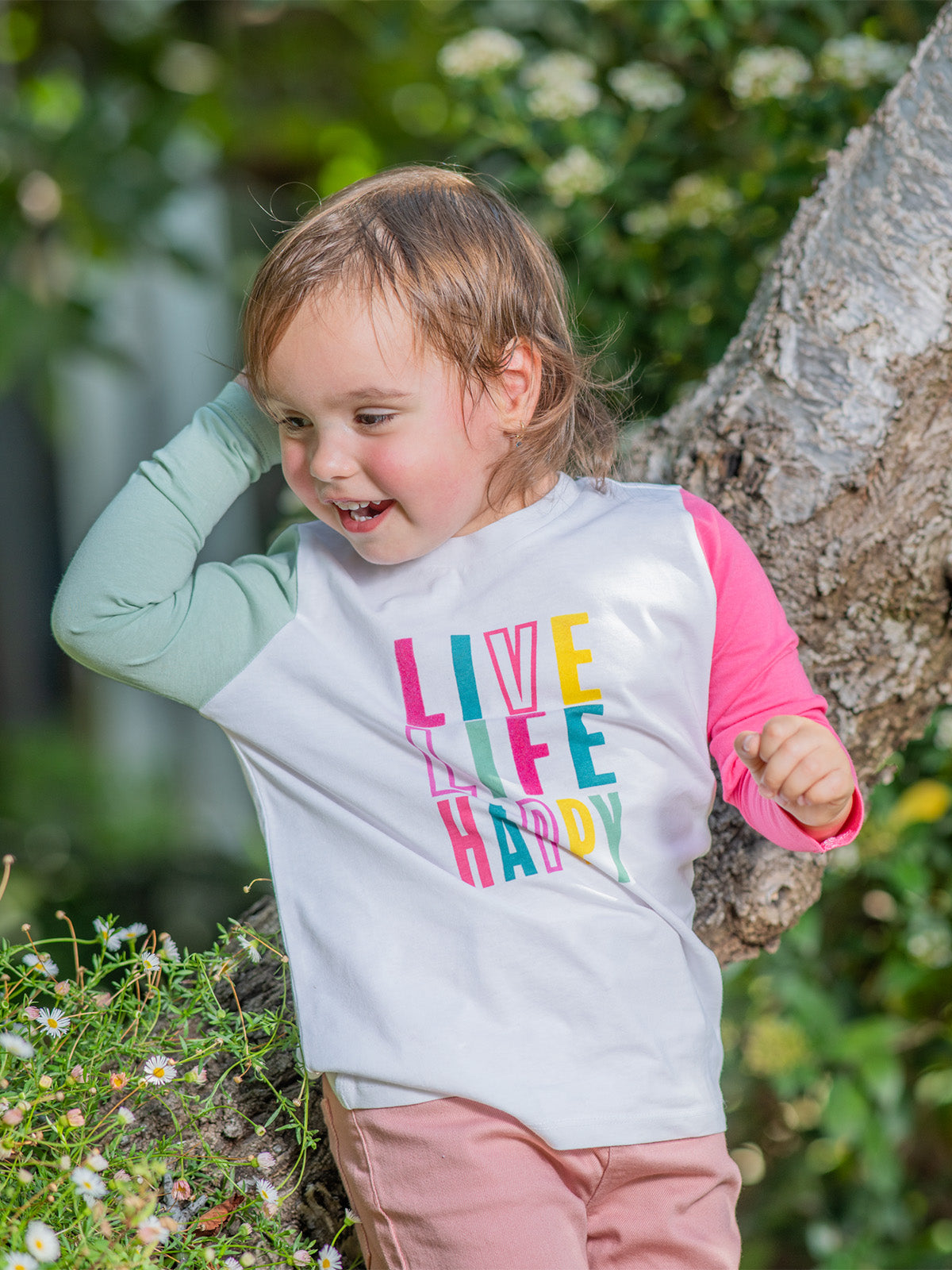 Polera Niña LIVEHAPPY Multicolor