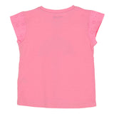 Polera Manga Corta Algodón Orgánico Niña Rainbow