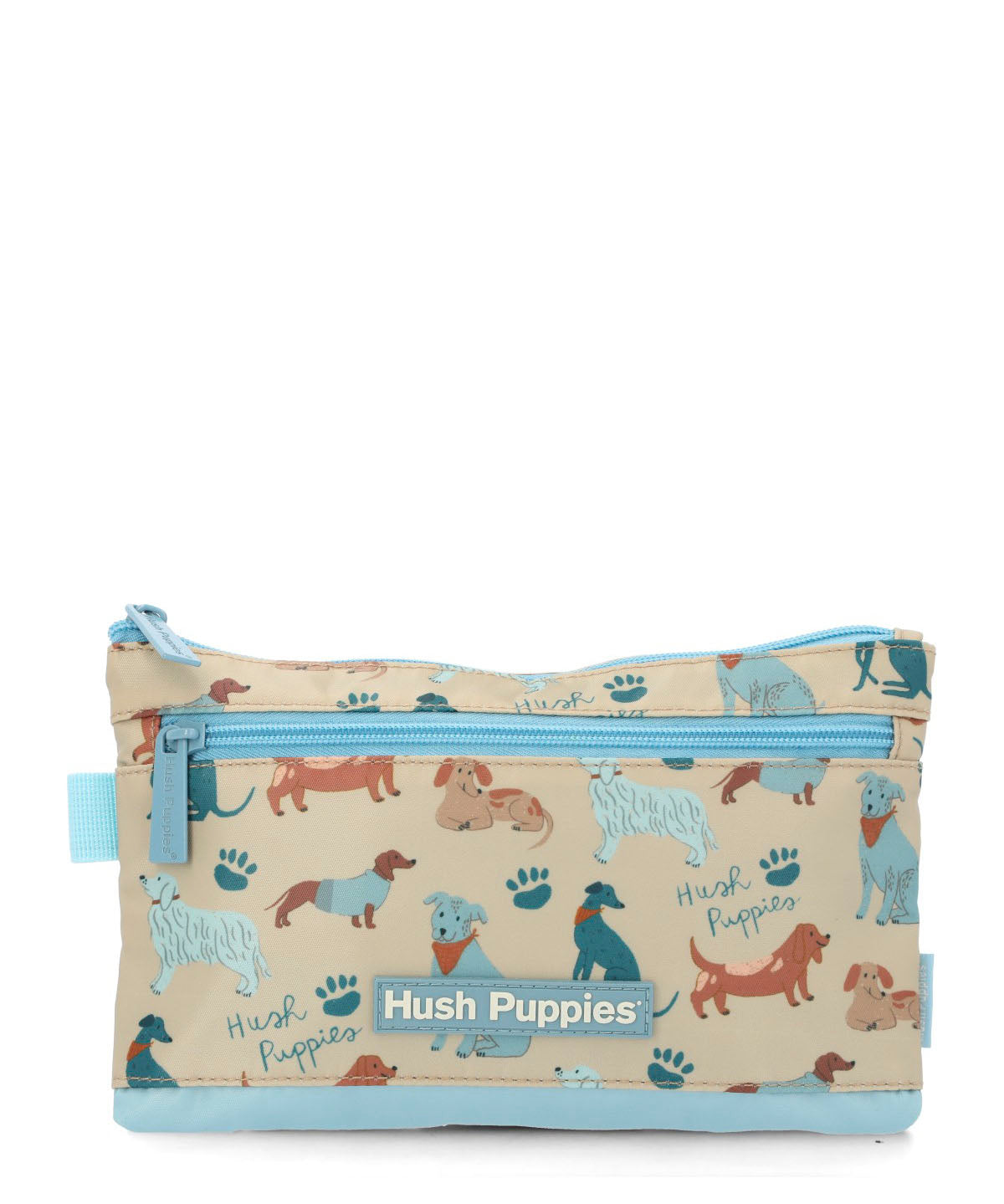 ESTUCHE NINO DOG PENCILCASE AZUL HUSH PUPPIES