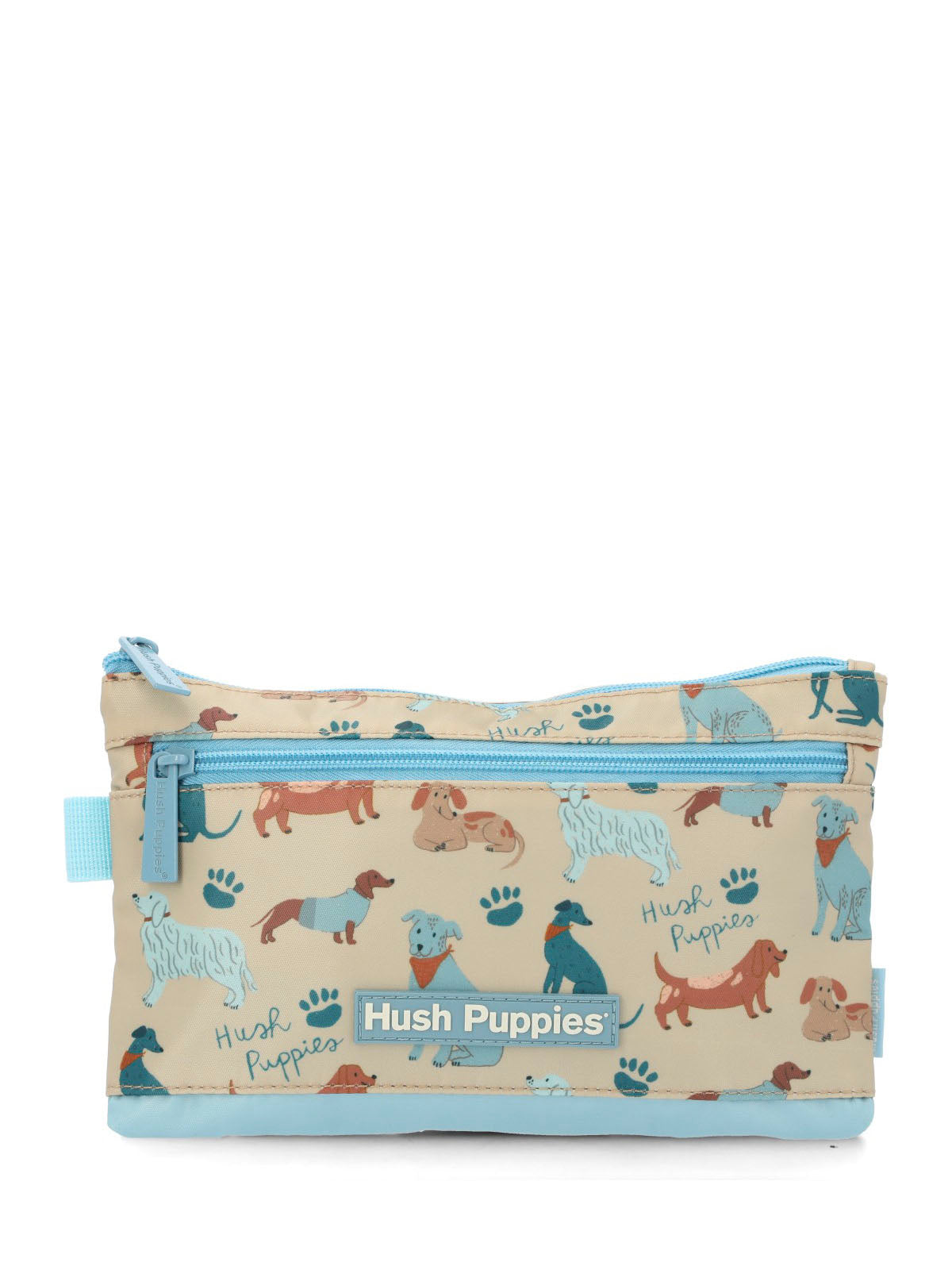 ESTUCHE NINO DOG PENCILCASE AZUL HUSH PUPPIES