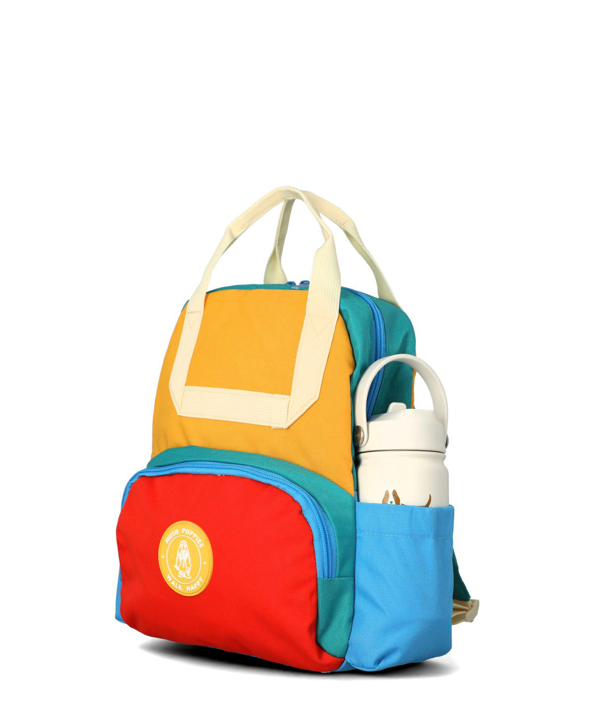 MOCHILA NINO COLOR MINI MULTICOLOR HUSH PUPPIES