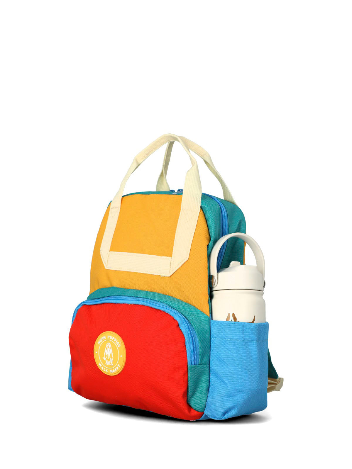 MOCHILA NINO COLOR MINI MULTICOLOR HUSH PUPPIES