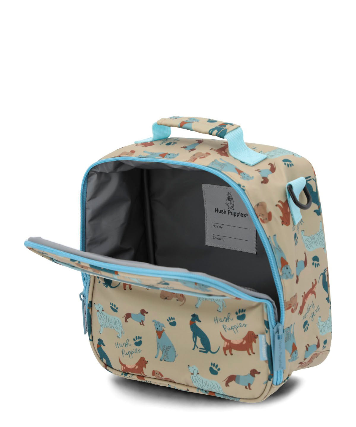 LONCHERA NINO DOG LUNCHBAG AZUL HUSH PUPPIES