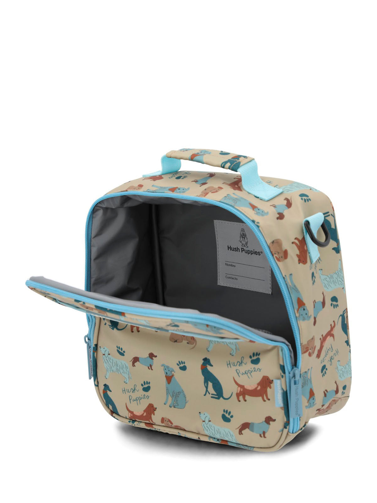 LONCHERA NINO DOG LUNCHBAG AZUL HUSH PUPPIES