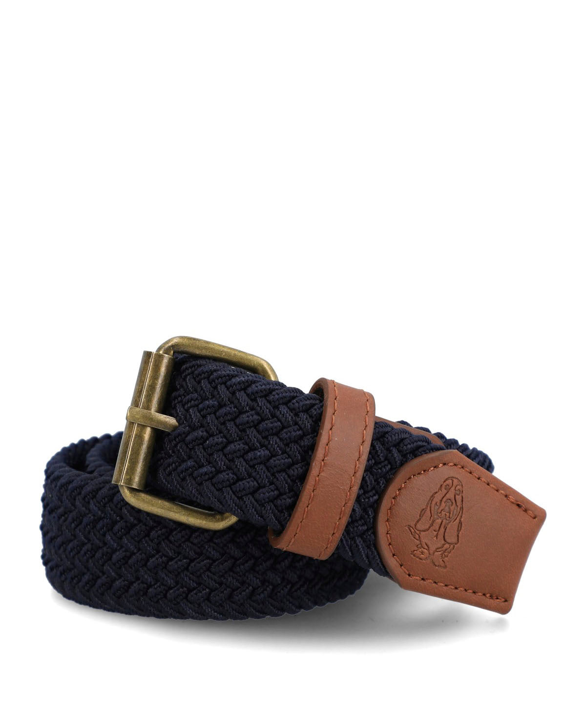 CINTURON CUERO NIÑO HPK FLETCHER AZUL HUSH PUPPIES