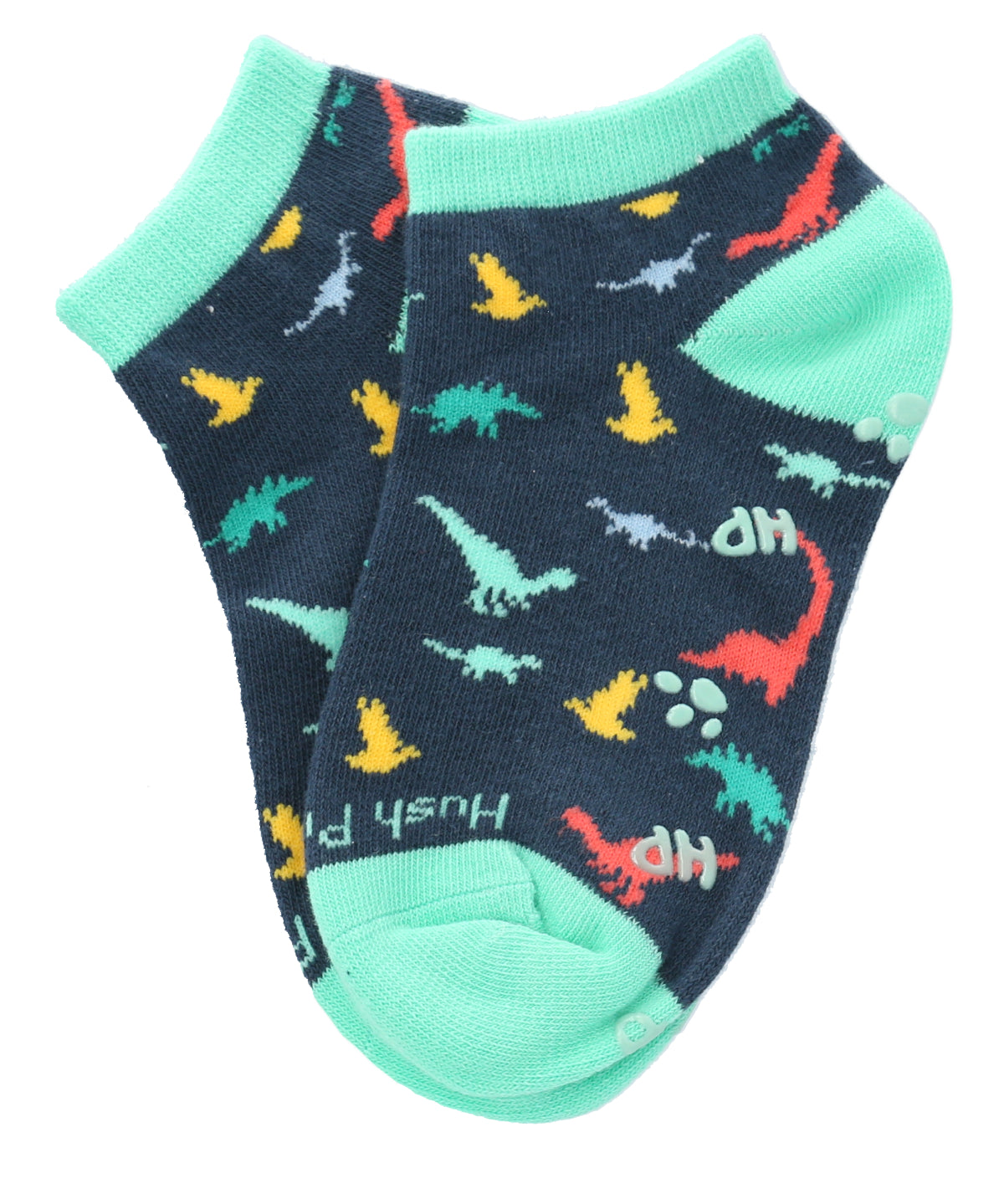 Calcetin Algodón Niño Ped Dinos Azul Hush Puppies