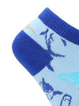 Calcetin Algodón Niño Ped Shark Azul Hush Puppies