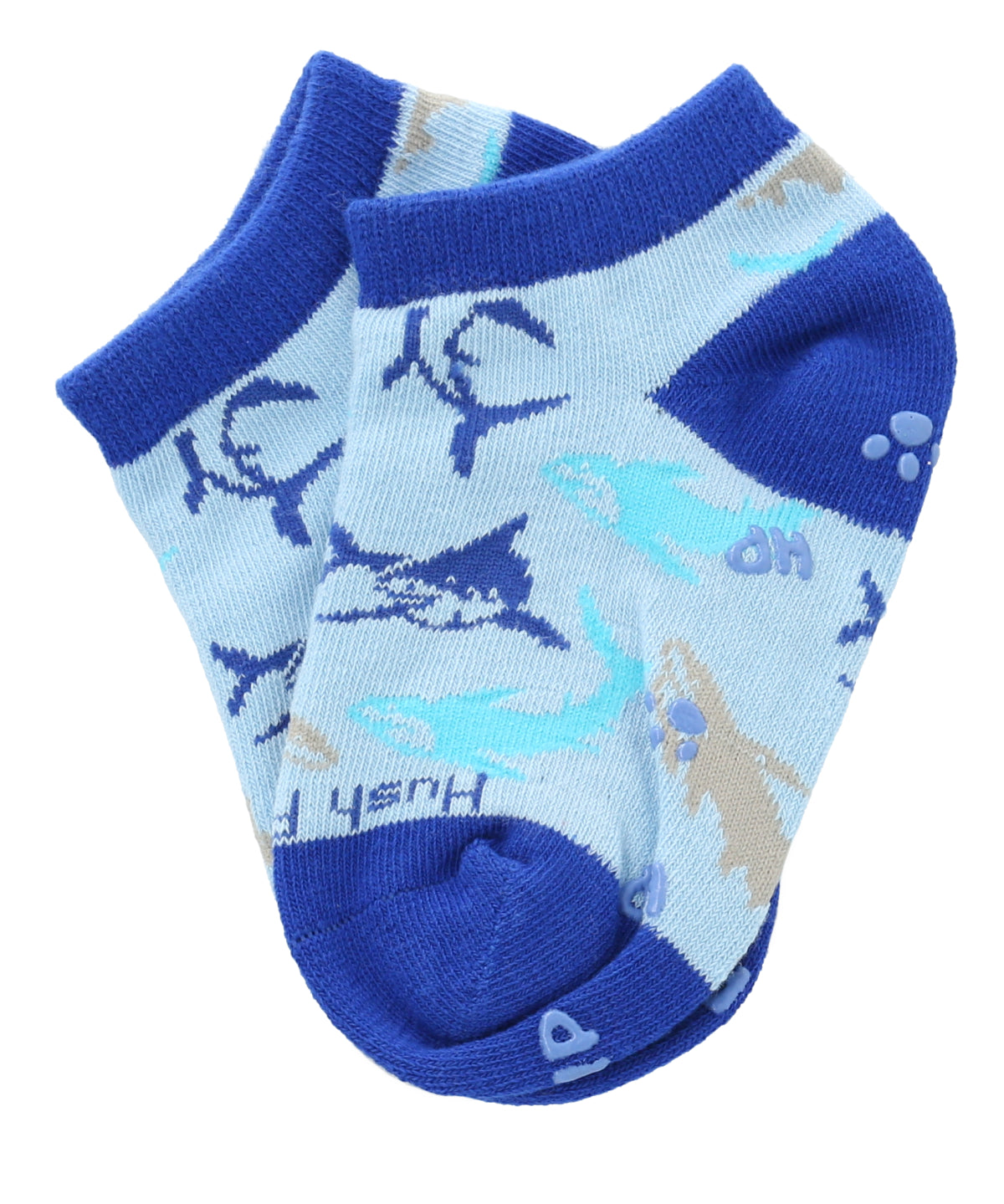 Calcetin Algodón Niño Ped Shark Azul Hush Puppies