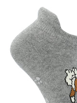 Calcetin Algodón Niño Ped Sportdog Gris Hush Puppies