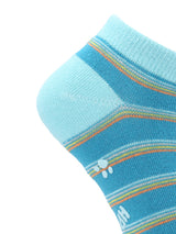 Calcetin Algodón Niño Ped Lines Verde Hush Puppies