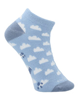 Calcetin Algodón Niño Ped Cloud Celeste Hush Puppies
