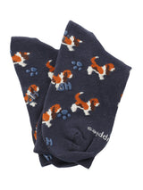 Calcetin Niño I25B C BASSETS Azul