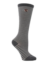 Calcetin Algodón Niño Kh Stripes Dog Gris Hush Puppies