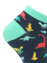 Calcetin Algodón Niño Ped Dinos Azul Hush Puppies