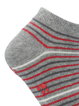 Calcetin Algodón Niño Ped Lines Gris Hush Puppies