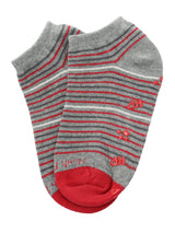 Calcetin Algodón Niño Ped Lines Gris Hush Puppies