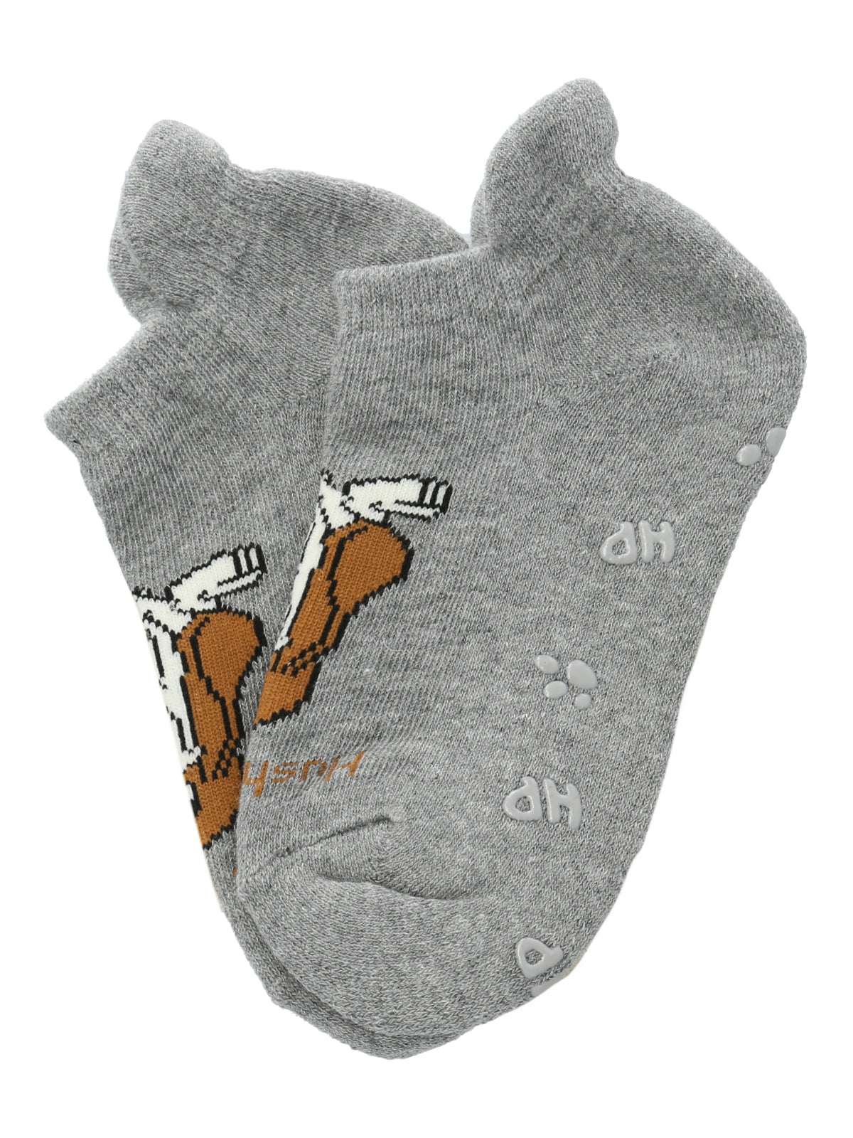 Calcetin Algodón Niño Ped Sportdog Gris Hush Puppies
