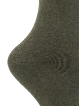 Calcetin Algodón Niño Heavy Plain Verde Hush Puppies