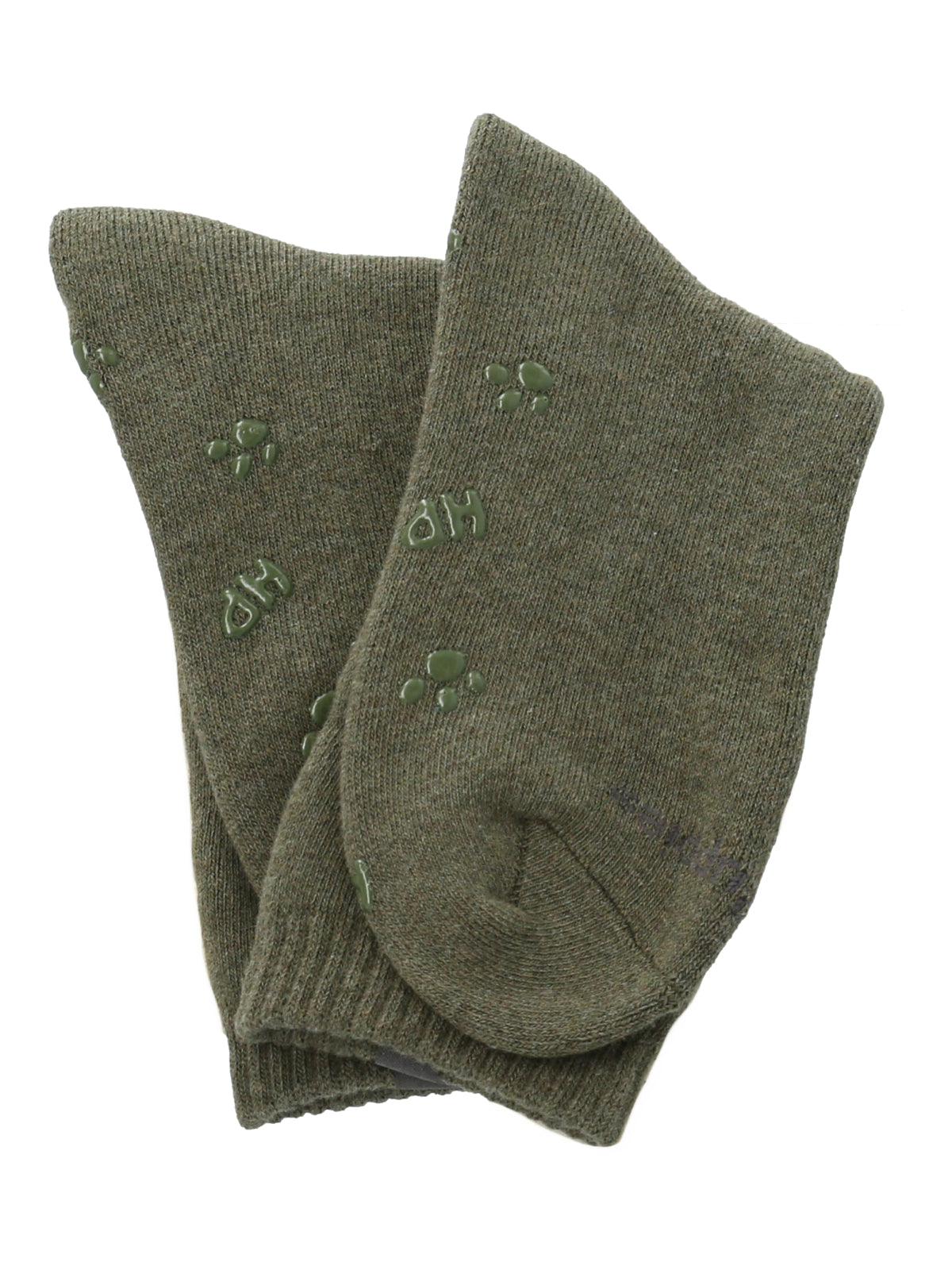 Calcetin Algodón Niño Heavy Plain Verde Hush Puppies
