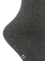 Calcetin Algodón Niño Heavy Plain Gris Hush Puppies