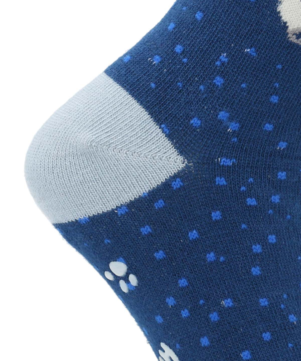 Calcetin Algodón Niño C Monkey Azul Hush Puppies