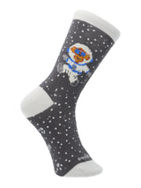 Calcetin Algodón Niño C Monkey Gris Hush Puppies