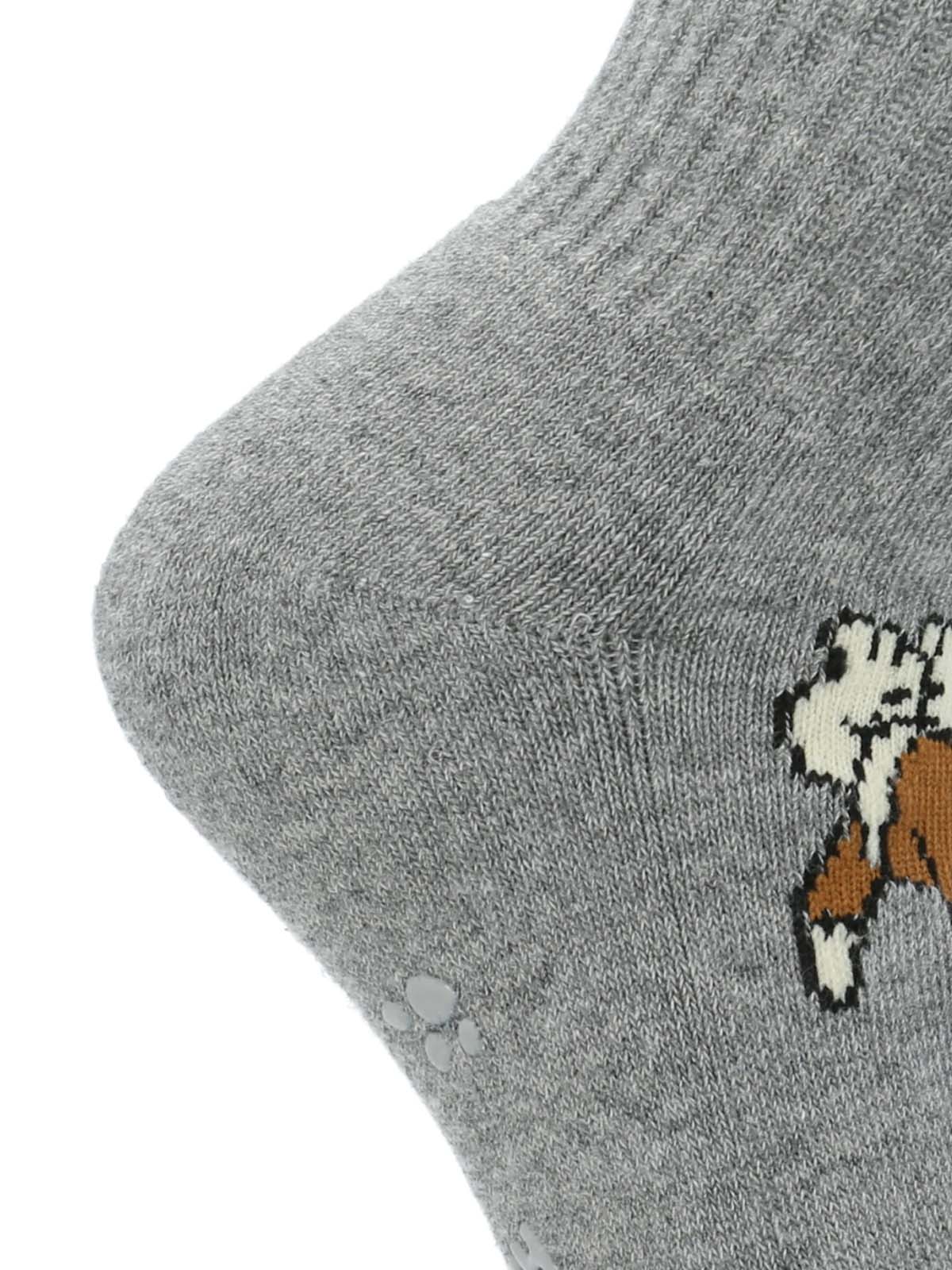 Calcetin Algodón Niño C Dog Sportrib Gris Hush Puppies