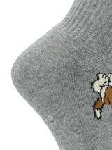 Calcetin Algodón Niño C Dog Sportrib Gris Hush Puppies