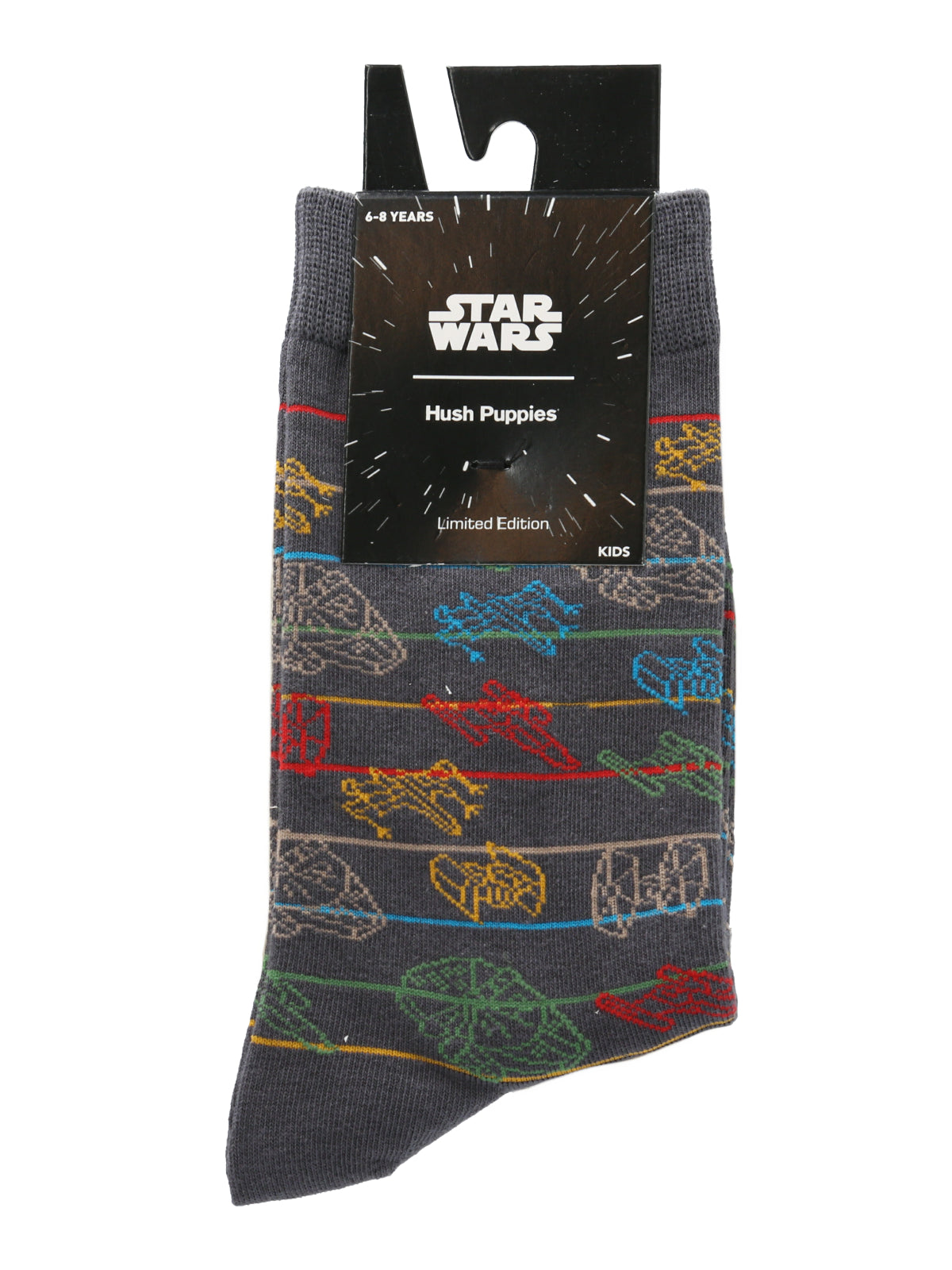 Calcetin Niño SW KIDS XWING TIEFIG Gris