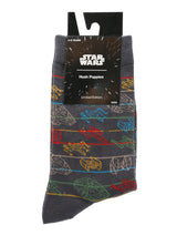 Calcetin Niño SW KIDS XWING TIEFIG Gris