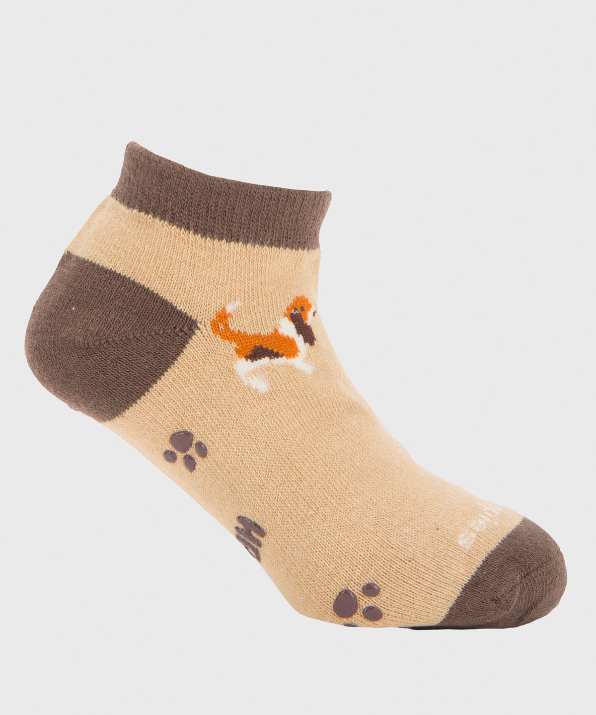 Calcetin Algodón Niño Ped Big Basset Beige/Crudo Hush Puppies