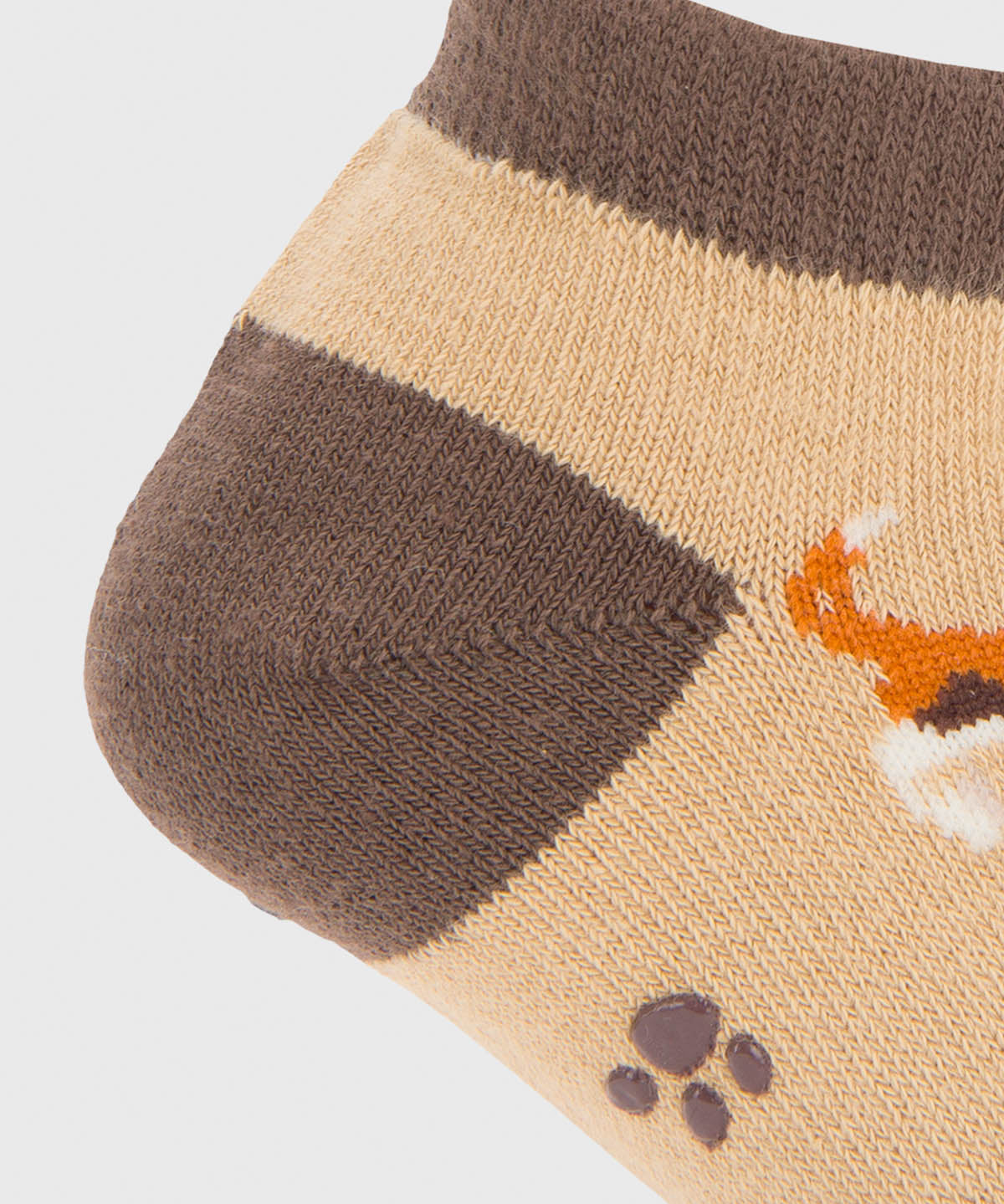 Calcetin Algodón Niño Ped Big Basset Beige/Crudo Hush Puppies