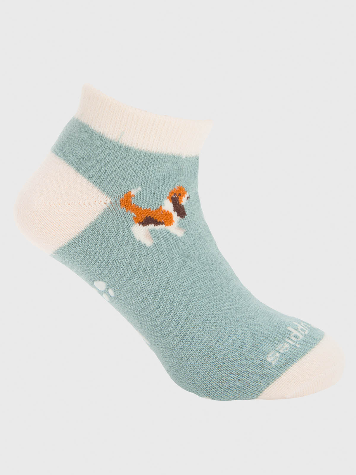Calcetin Algodón Niño Ped Big Basset Azul Hush Puppies