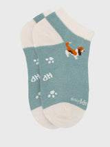 Calcetin Algodón Niño Ped Big Basset Azul Hush Puppies